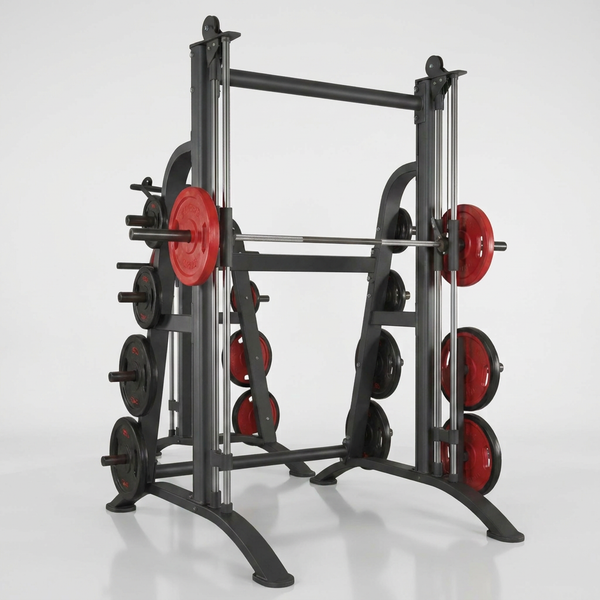 Fitness Equipment Strength Exercise Shoulder Press Smith Machine — Studio Shot