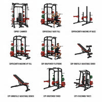 Smith Machine Built for Heavy Shoulder Training, Multi-Position Bar, Safety Catches, Accessory Compatible